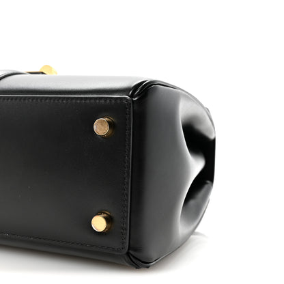 Celine Satinated Calfskin Small 16 Top Handle Bag Black 10 of 10