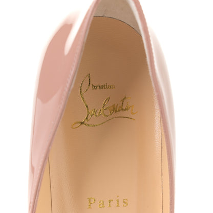 Christian Louboutin Patent Pigalle 85 Pumps 39.5 Nude 9 of 11