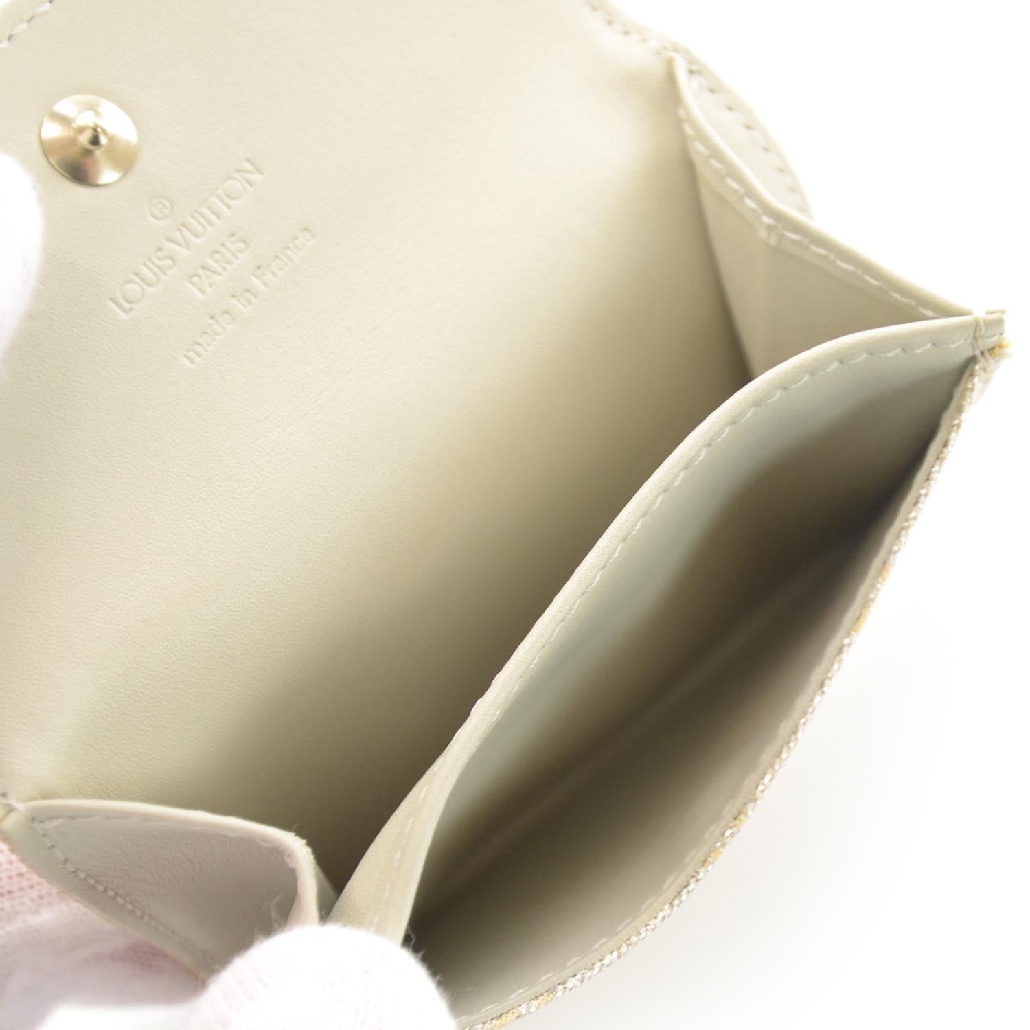 Louis Vuitton Mini Lin Shine Porte-Monnaie Wallet 7 of 7