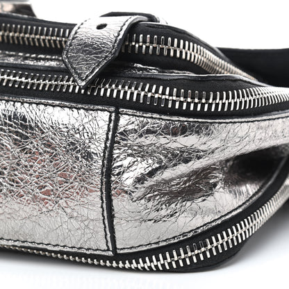 Proenza Schouler Metallic Lambskin PS1 Tiny Satchel Silver 7 of 9