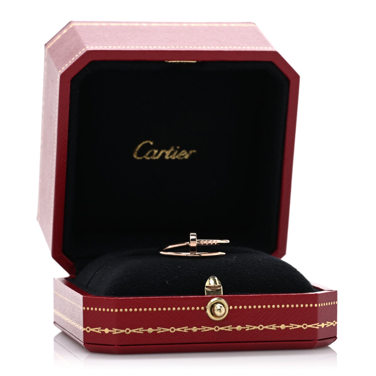 18K Pink Gold Small Juste Un Clou Ring 54 6.75