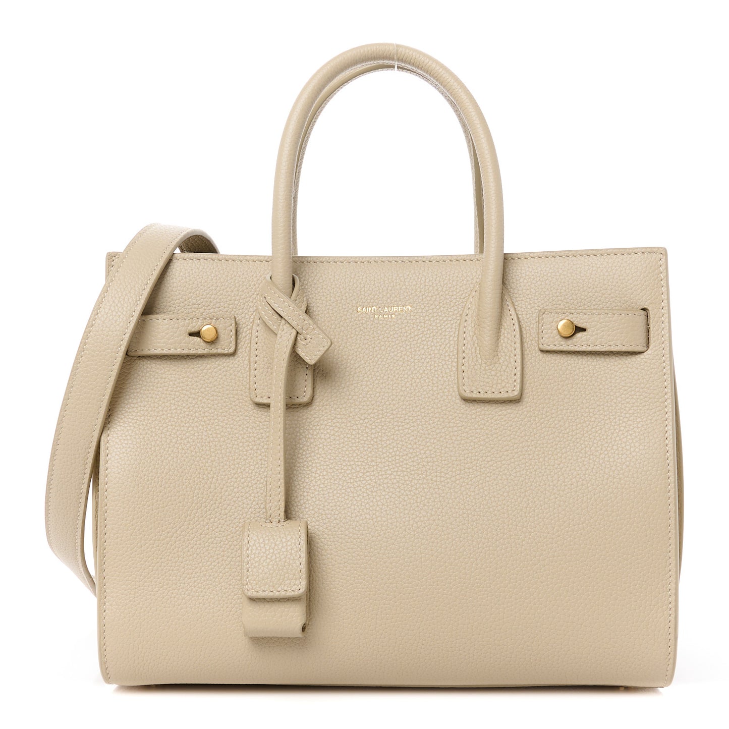 Grained Calfskin Baby Sac De Jour Souple Sea Salt