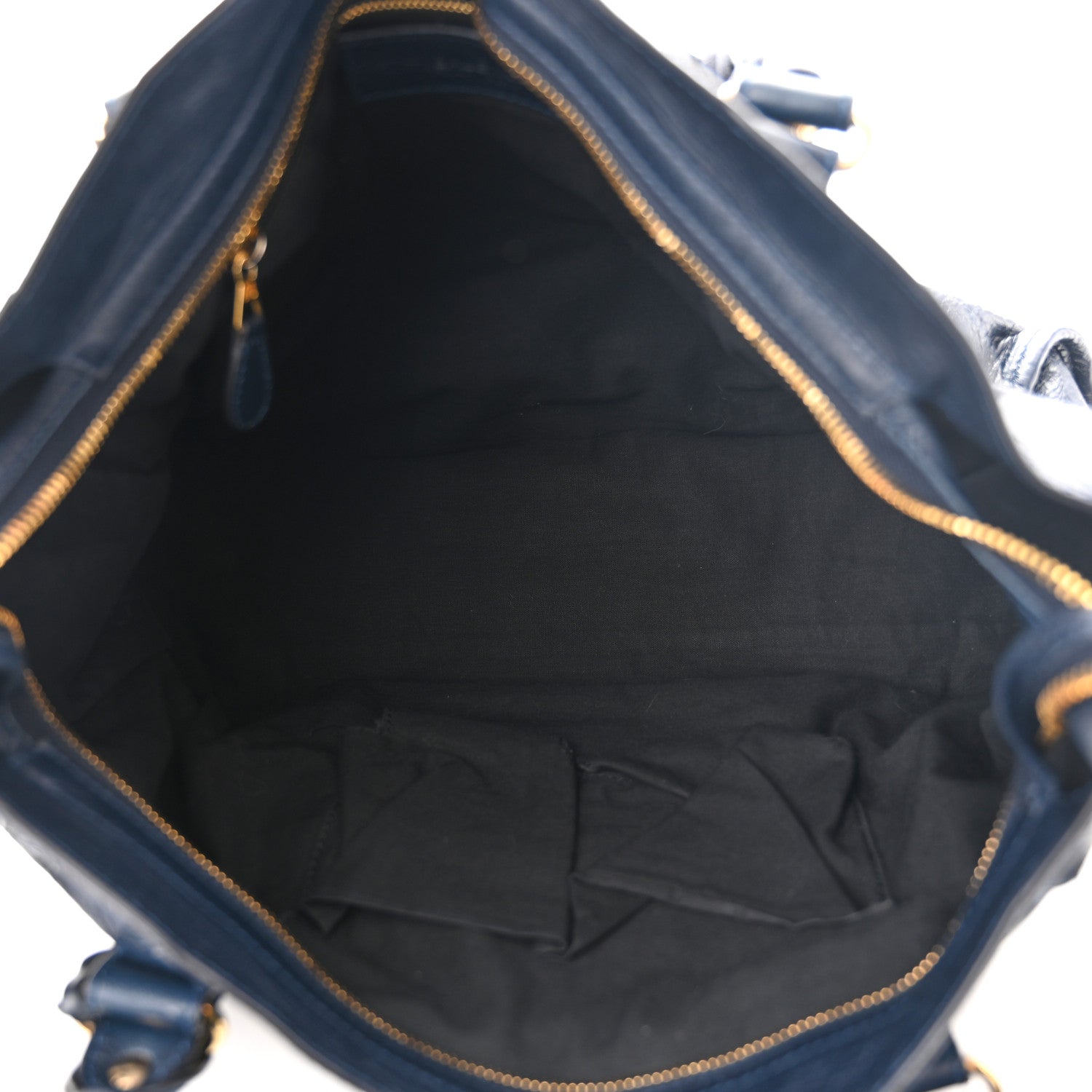 Balenciaga Agneau Giant 12 Gold Hardware City Bleu Obscur 5 of 10