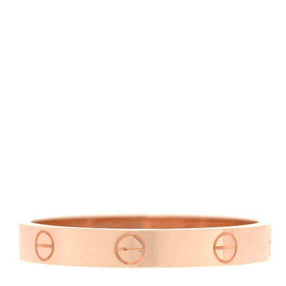 Cartier 18K Pink Gold 3.5mm LOVE Wedding Band Ring 68 12.25 1 of 5