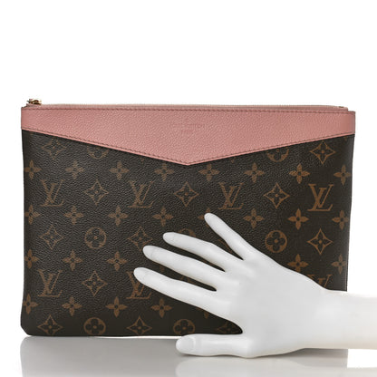 Louis Vuitton Monogram Daily Pouch Rose Poudre 2 of 8