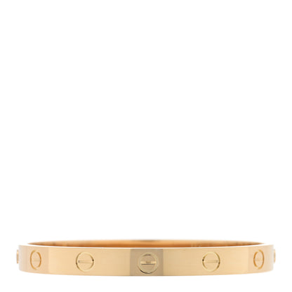 Cartier 18K Yellow Gold Love Bracelet 16 1 of 7