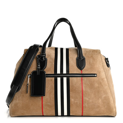 Burberry Suede Southcombe Duffle Bag Archive Beige 1 of 10