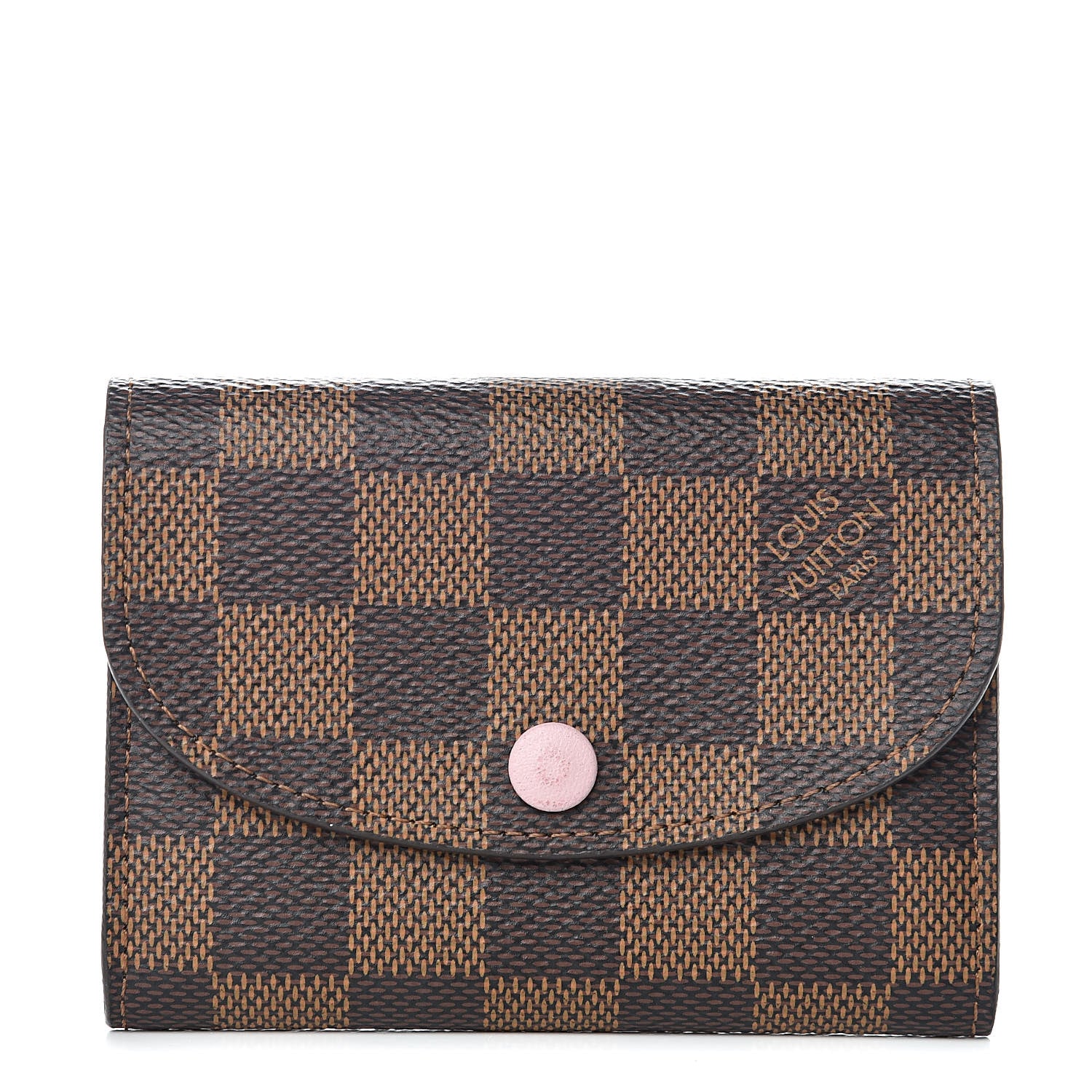 Louis Vuitton Damier Rosalie Coin Purse Rose Ballerine 1 of 9