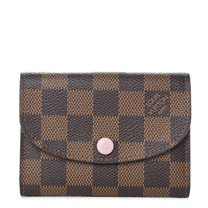 Louis Vuitton Damier Rosalie Coin Purse Rose Ballerine 1 of 9