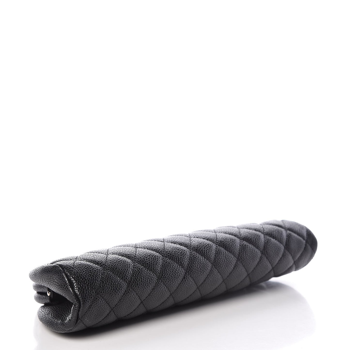 Caviar Quilted Timeless Clutch Black