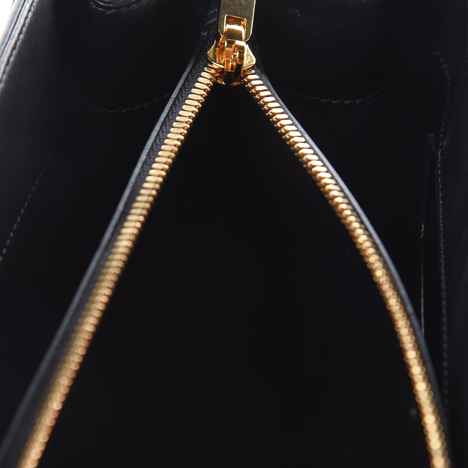 Celine Satinated Calfskin Medium 16 Top Handle Bag Black 8 of 12
