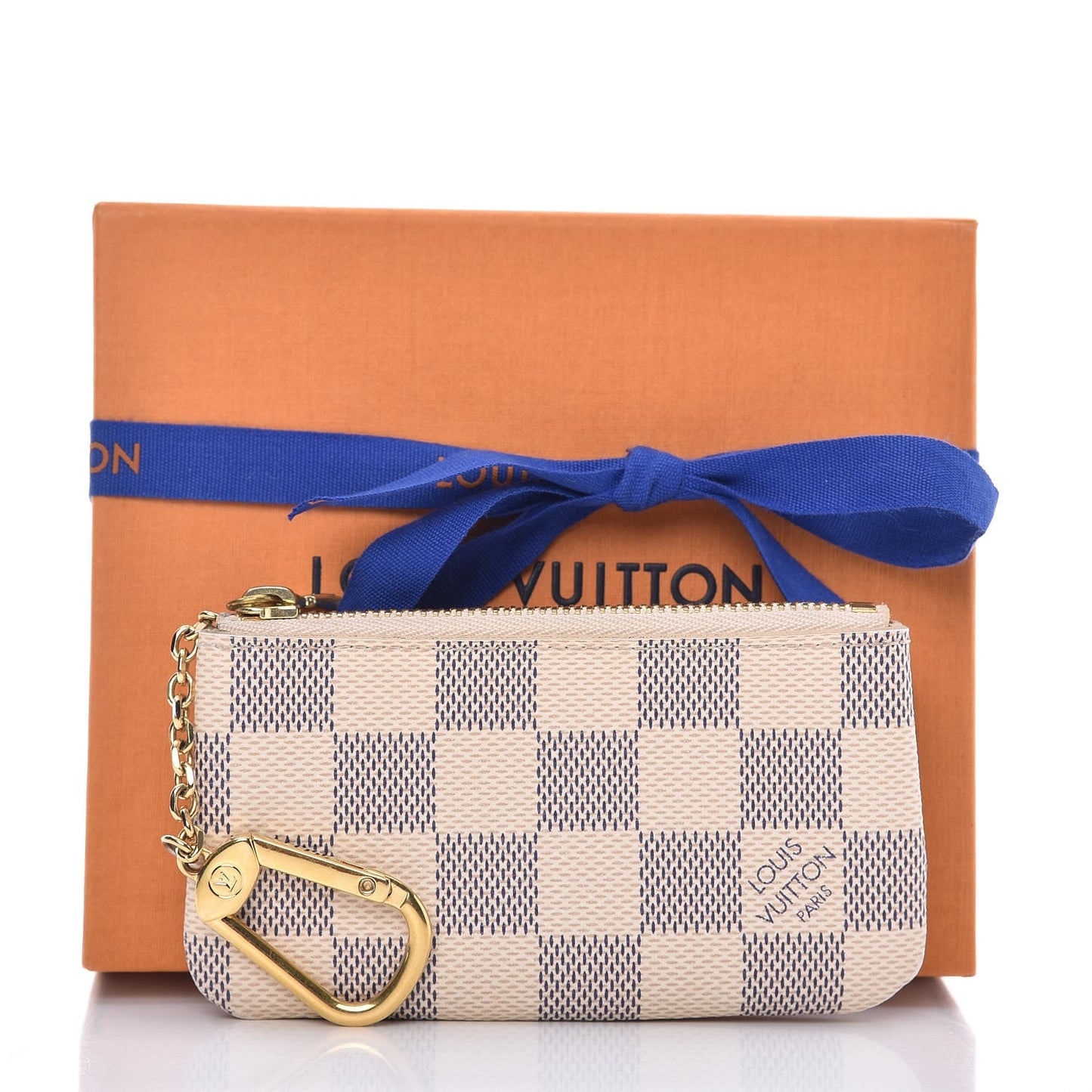 Damier Azur Key Pouch