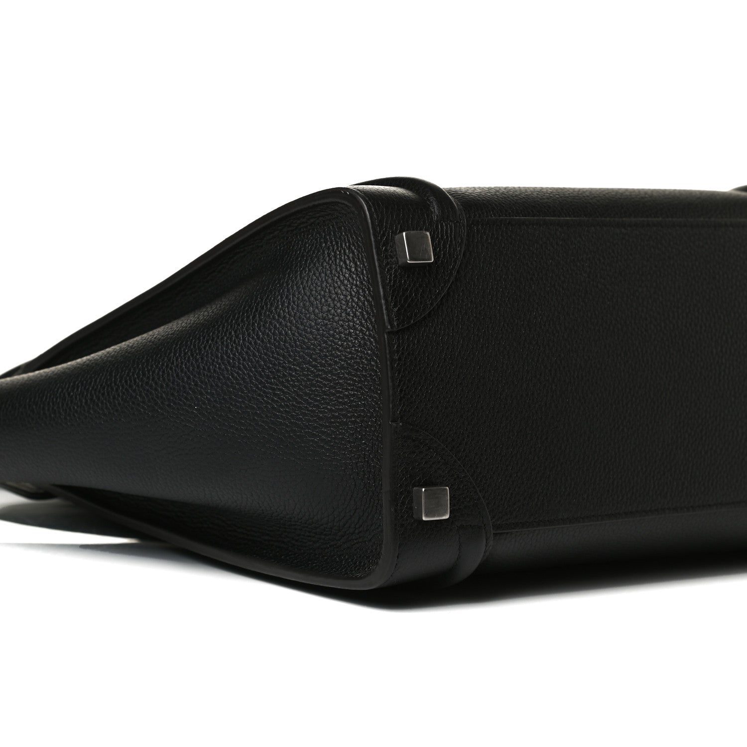 Celine Drummed Calfskin Micro Luggage Black 9 of 16