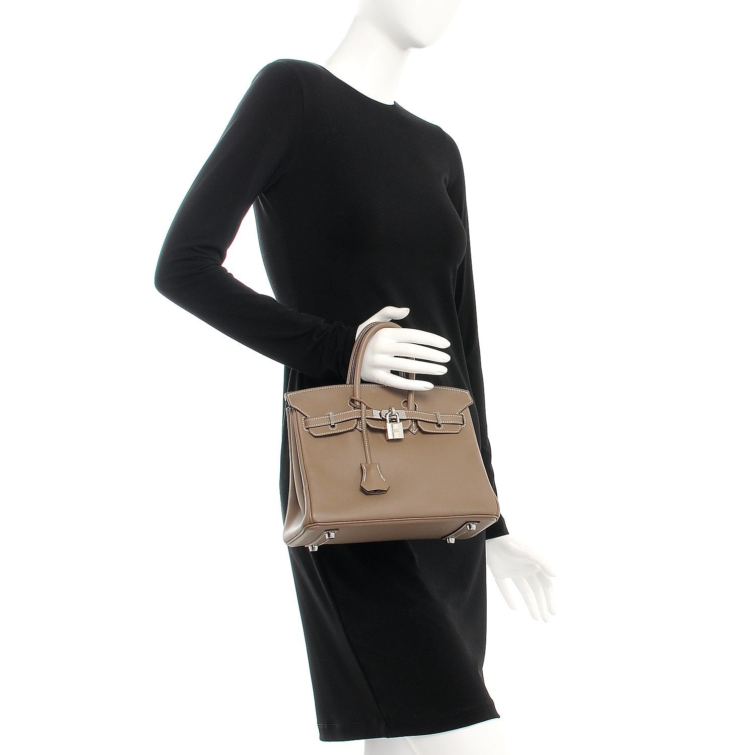 Hermes Swift Birkin 25 Etoupe 2 of 26