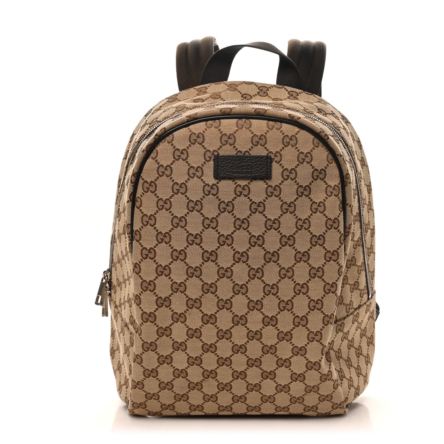 Gucci Monogram Travel Backpack Dark Brown 1 of 10
