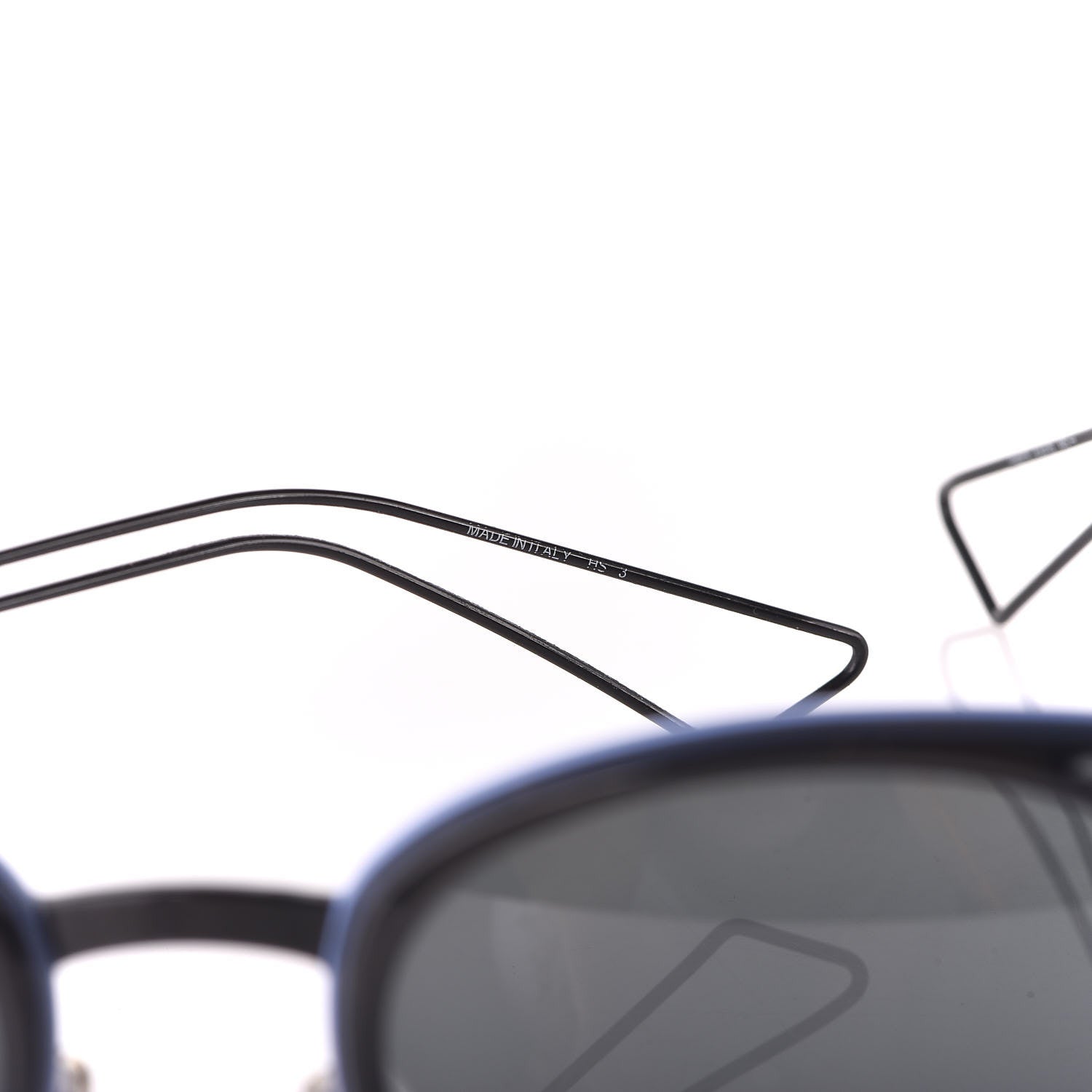 Christian Dior Sculpt Cat Eye Sunglasses Black 6 of 9