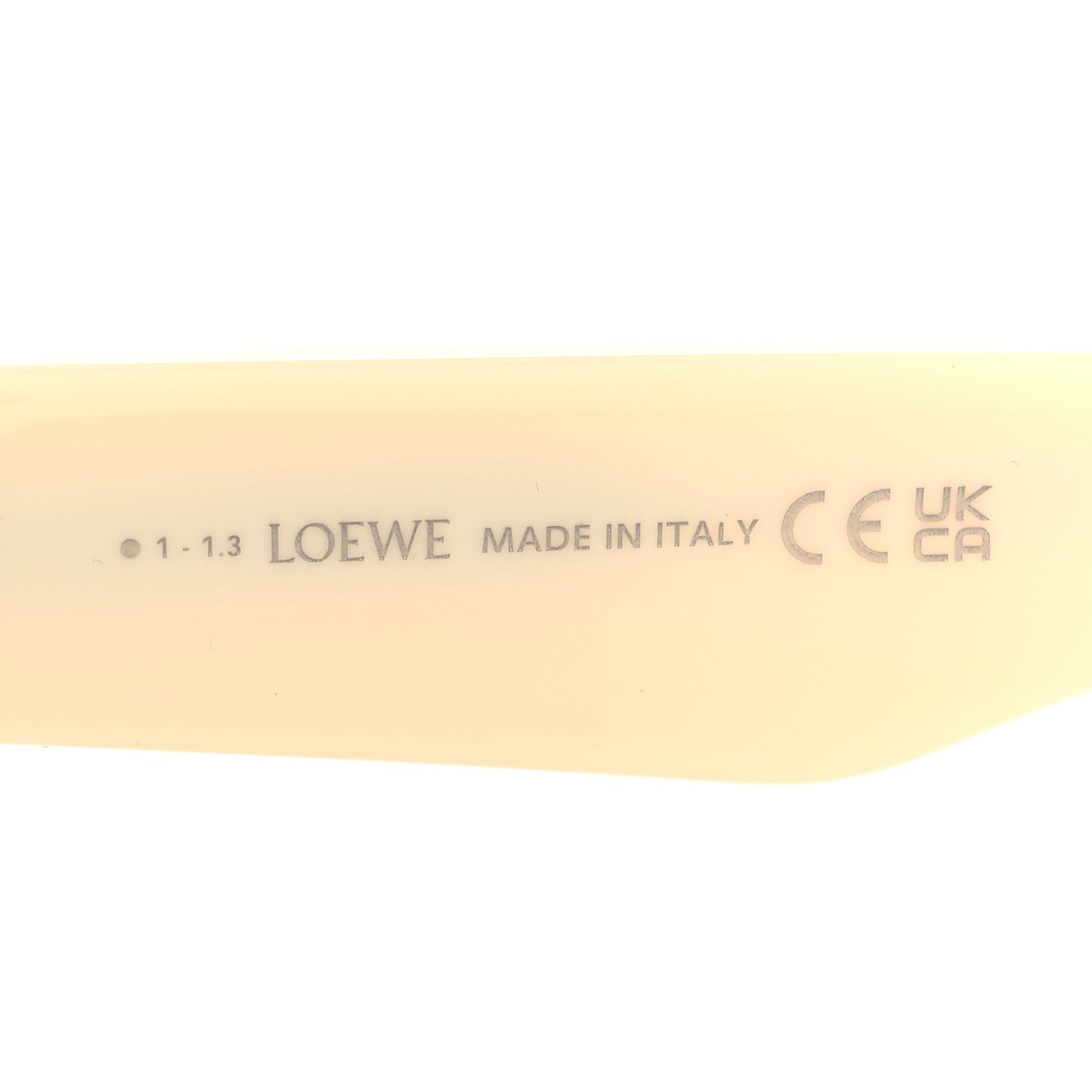 Acetate Screen Sunglasses LW40114I White