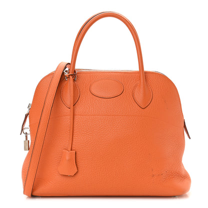 Hermes Taurillon Clemence Bolide 31 Orange 1 of 17