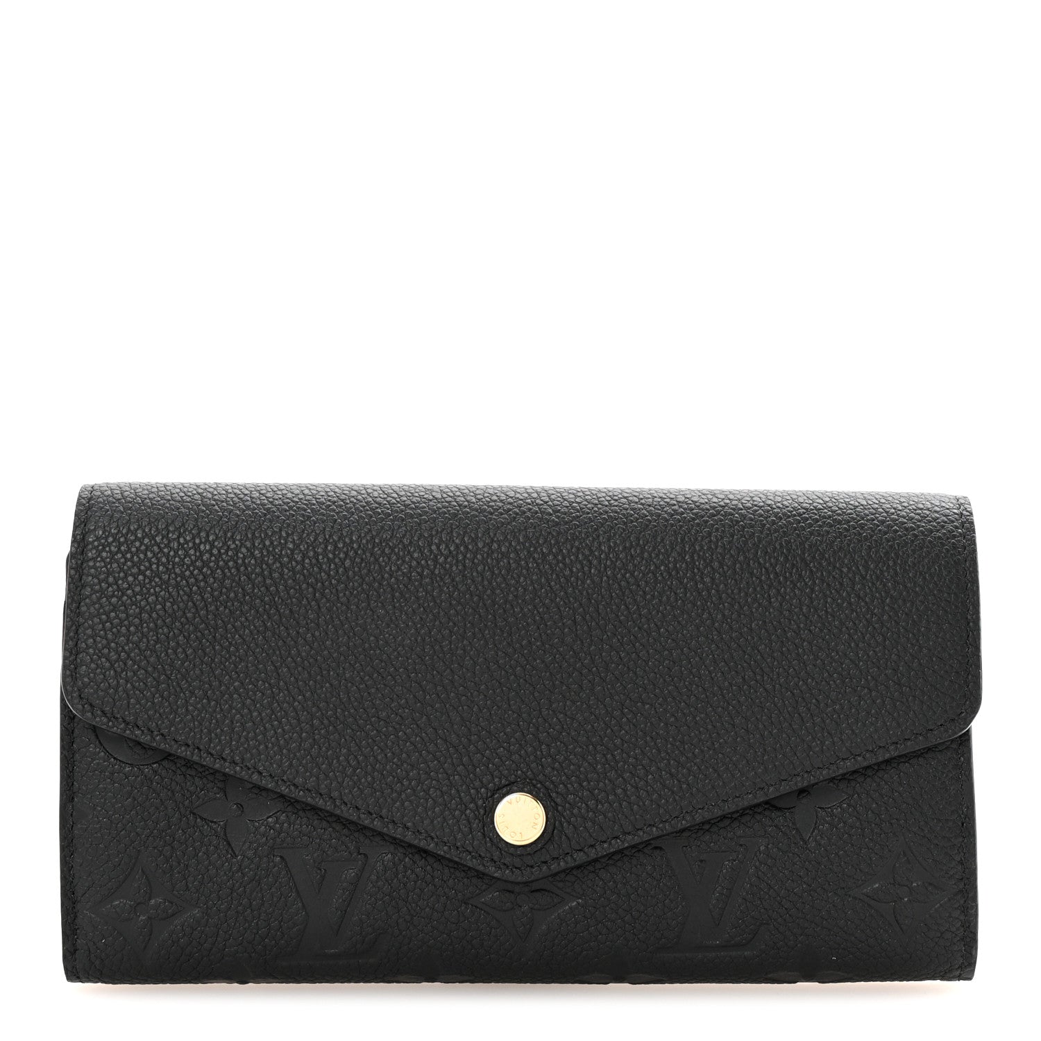 Louis Vuitton Empreinte Sarah Wallet NM Black 1 of 6