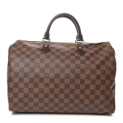 Louis Vuitton Damier Ebene Speedy 35 1 of 11