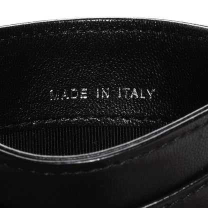 Chanel Lambskin Chevron Card Holder Black 7 of 8