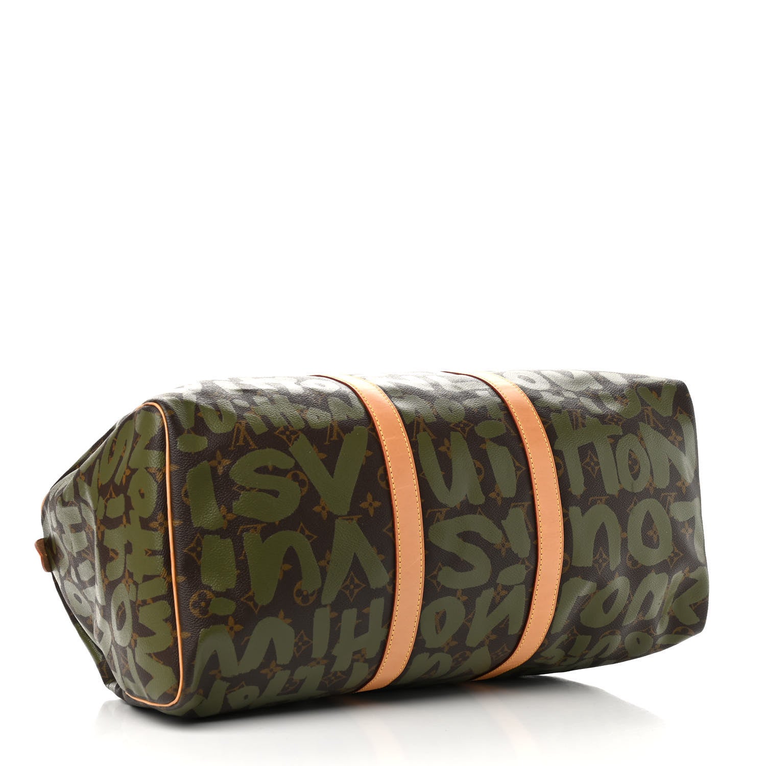 Louis Vuitton Graffiti Keepall 50 Kaki 4 of 11