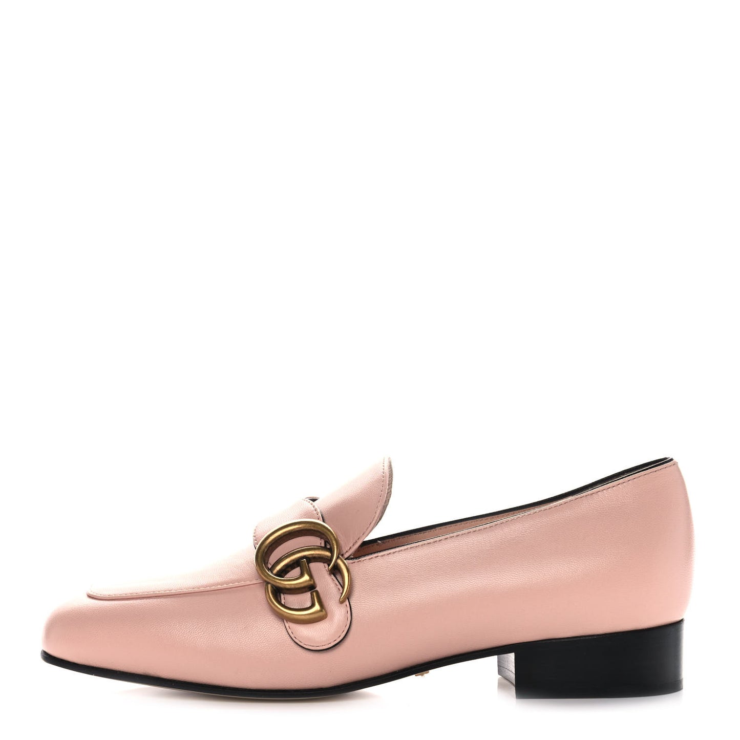 Malaga Kid Womens GG Marmont Loafers 35 Perfect Pink