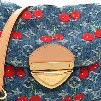 Louis Vuitton LV X TM Monogram Denim Cerises Sunset 6 of 8
