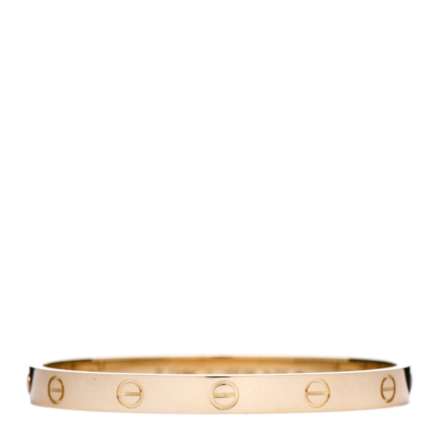 18K Yellow Gold LOVE Bracelet 17