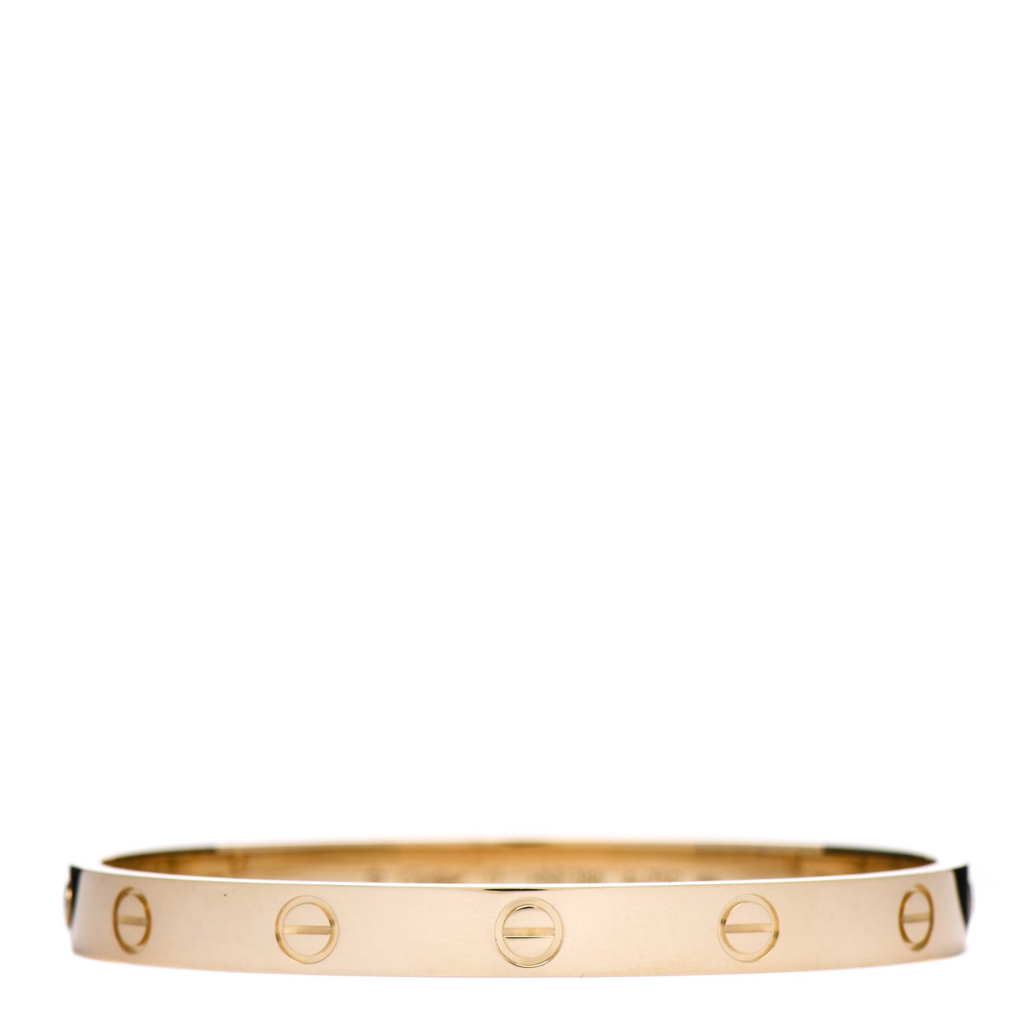 Cartier 18K Yellow Gold LOVE Bracelet 17 1 of 5