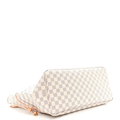 Louis Vuitton Damier Azur Neo Neverfull GM Rose Ballerine 5 of 11