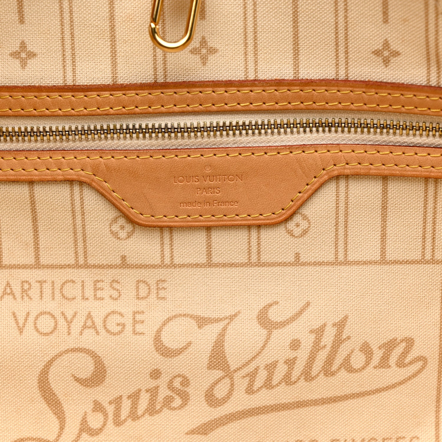 Louis Vuitton Damier Azur Neverfull GM 6 of 13