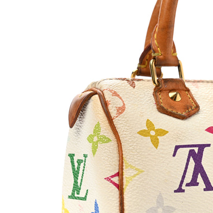 Louis Vuitton Monogram Multicolor Mini Sac HL Speedy White 10 of 14