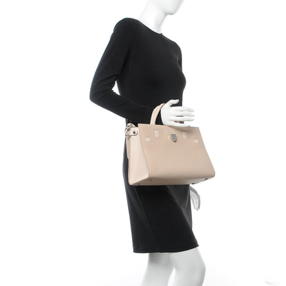 Christian Dior Bullcalf Medium Diorever Flap Tapioca 3 of 11