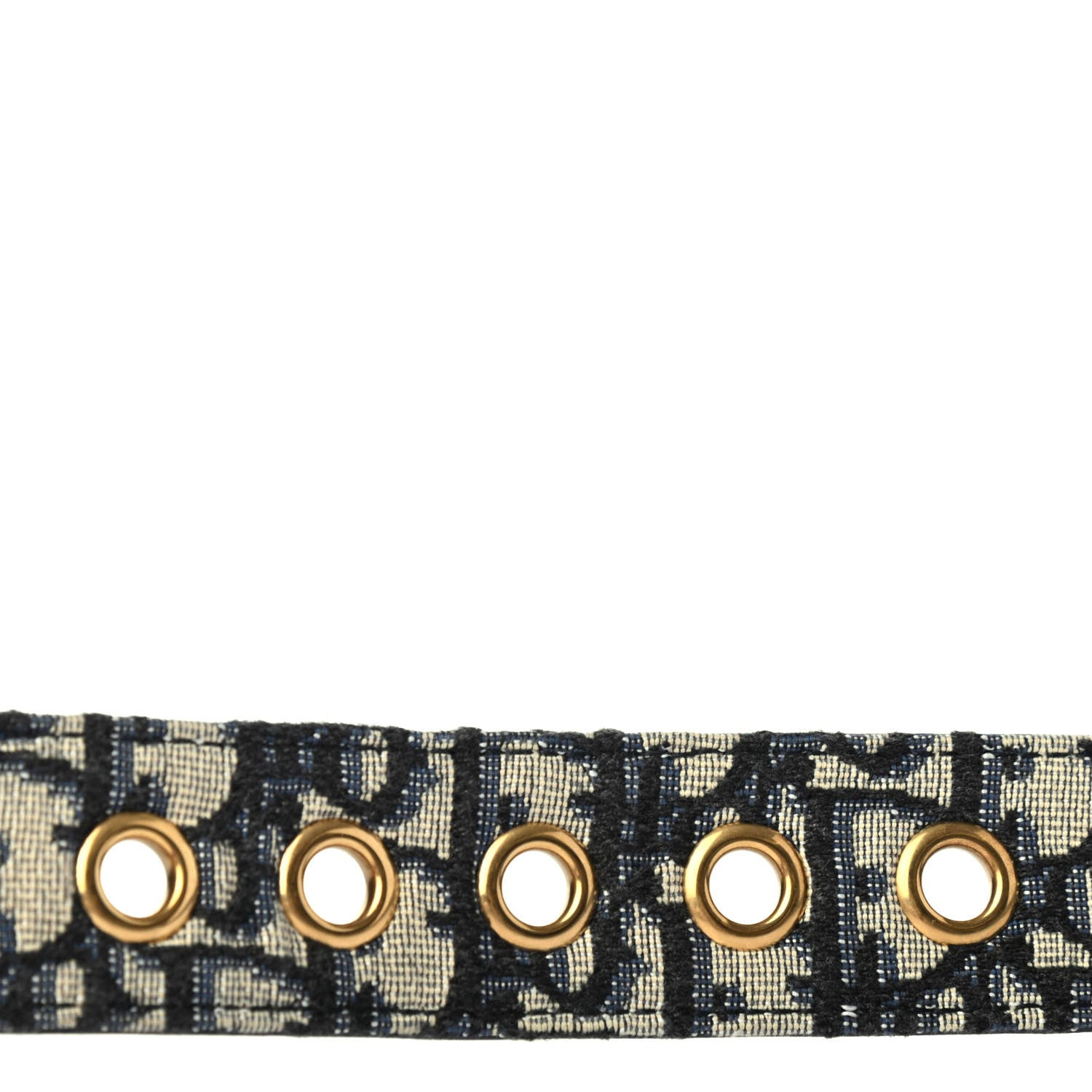 Christian Dior Oblique 35mm Diorquake Belt 85 Blue Multi 3 of 4