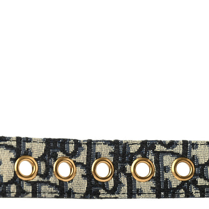 Christian Dior Oblique 35mm Diorquake Belt 85 Blue Multi 3 of 4