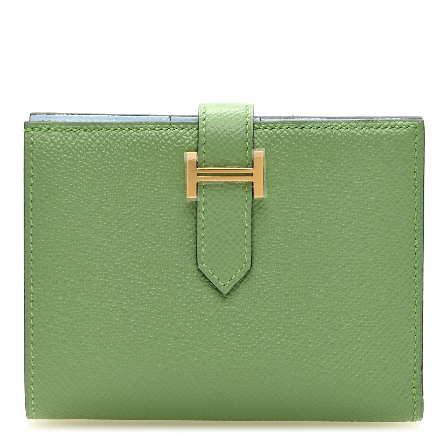 Epsom Verso Bearn Compact Wallet Vert Criquet Bleu Brume