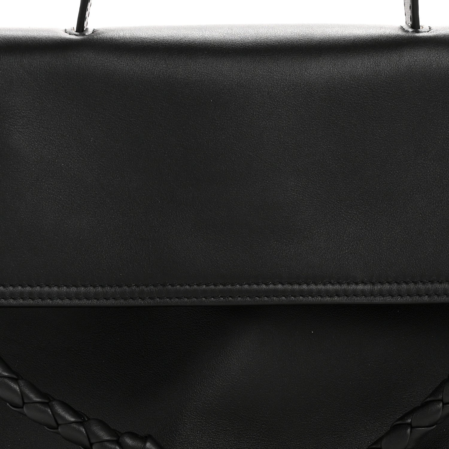 Bottega Veneta Silky Calfskin Medium Ciao Ciao Black 8 of 13