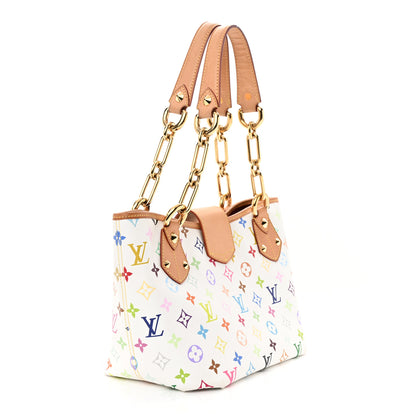 Louis Vuitton Monogram Multicolor Annie MM White 3 of 10