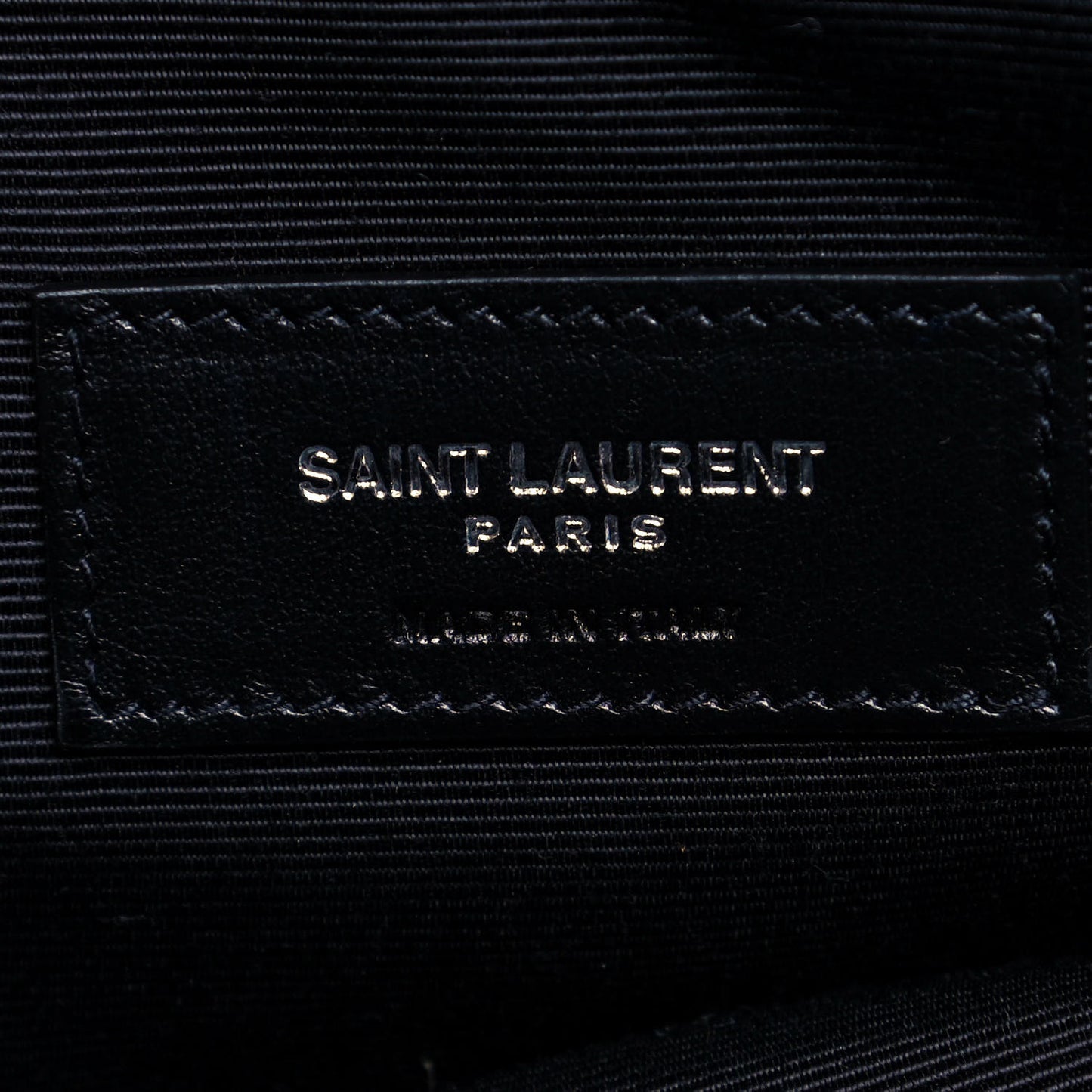 Canvas Calfskin Sid Backpack Black