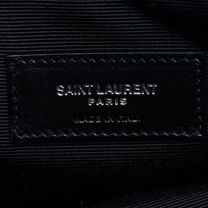 Saint Laurent Canvas Calfskin Sid Backpack Black 5 of 12