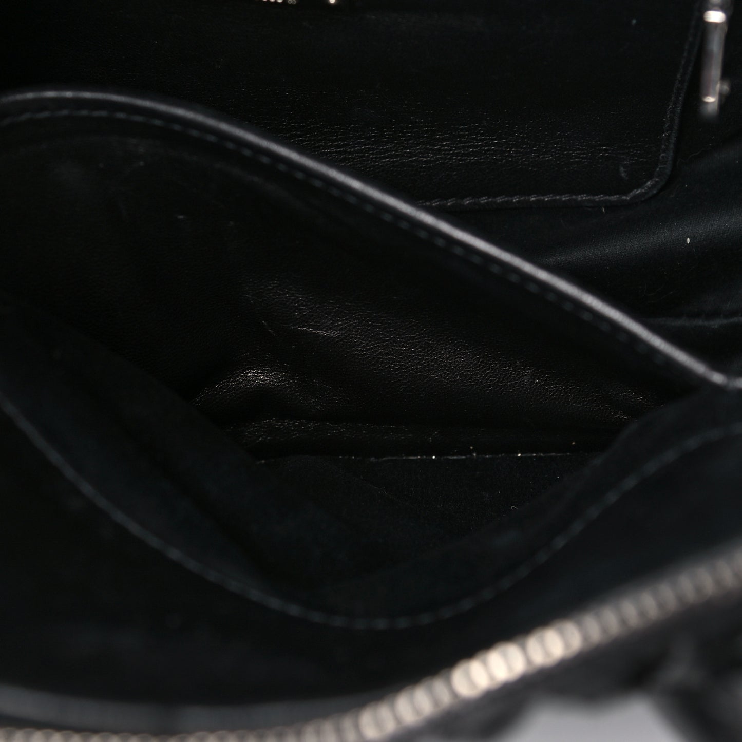 Nappa Matelasse Tote Black