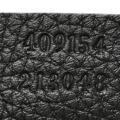 Gucci Cellarius Calfskin Feline GG Marmont Flap Shoulder Bag Black 8 of 11