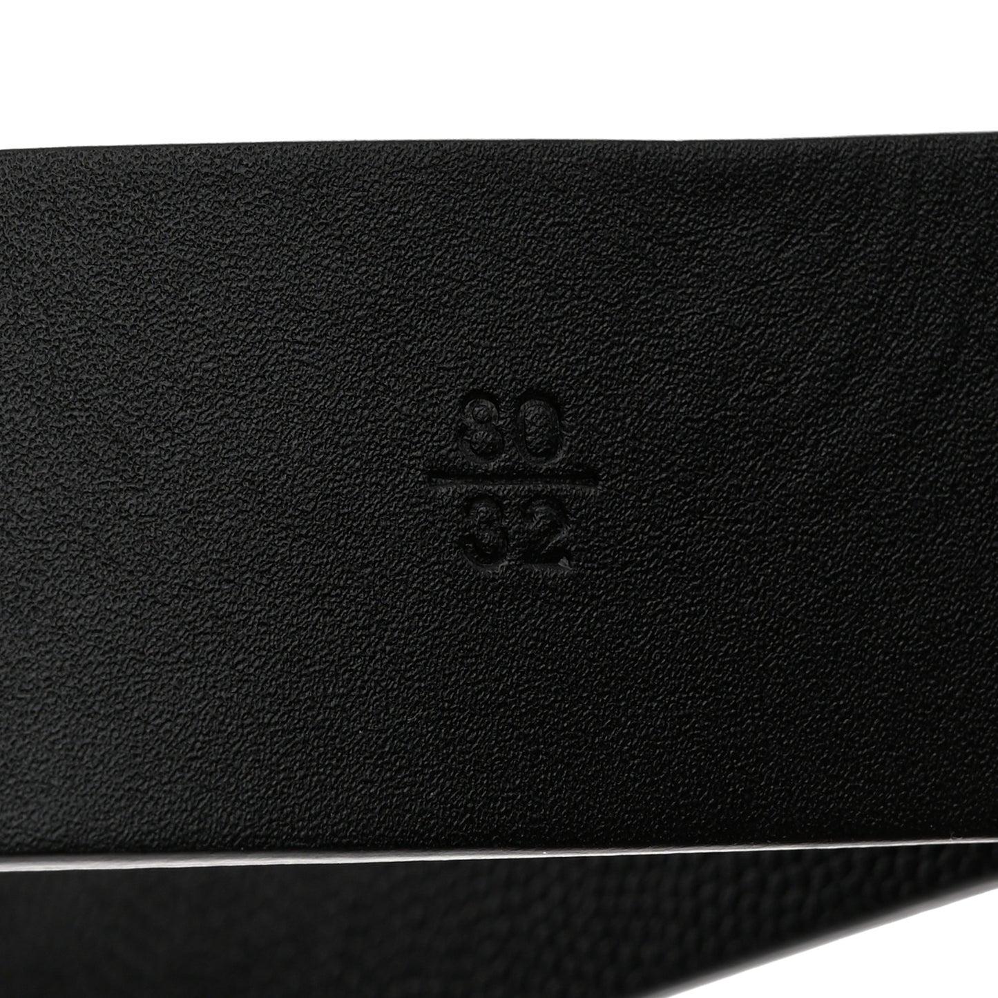 Caviar CC Logo Belt 80 32 Black