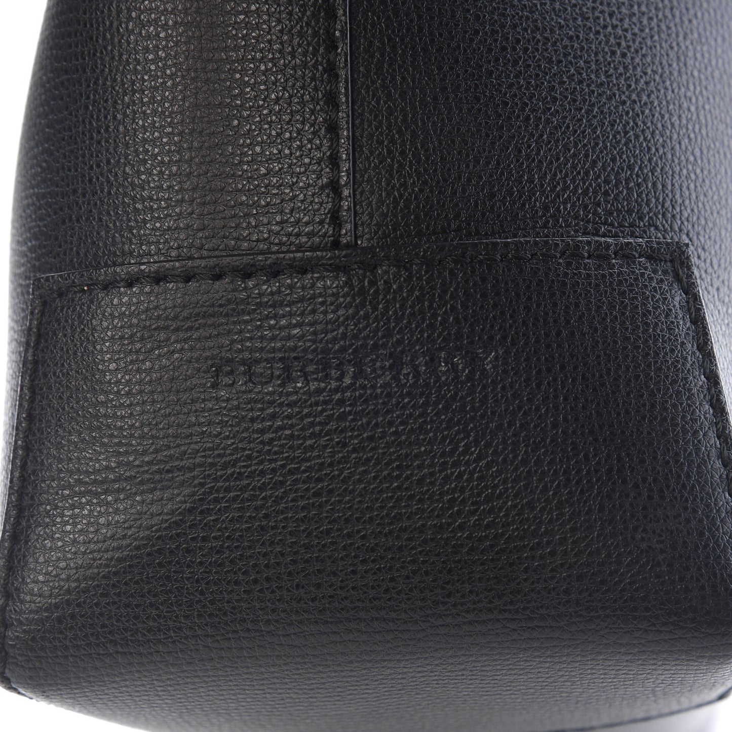 Calfskin Crest Embossed Small Tote Black