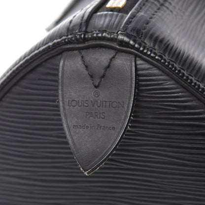 Louis Vuitton Epi Speedy 25 Black 11 of 19