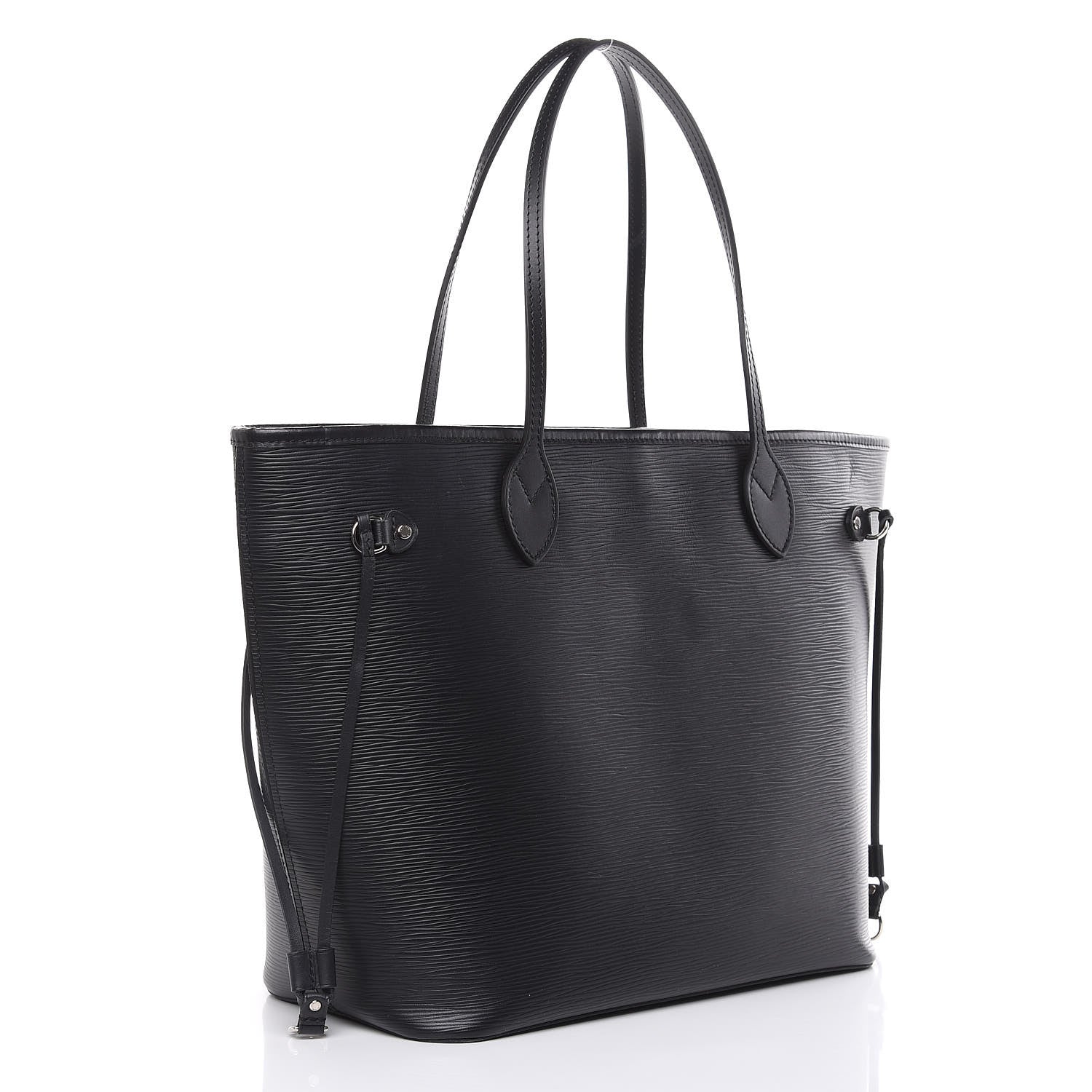 Louis Vuitton Epi Neverfull MM Black 3 of 12