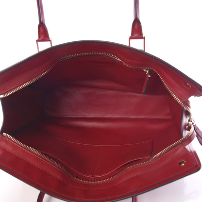 Valentino Garavani Vitello Macro Rockstud Runway Tote Scarlet 5 of 9