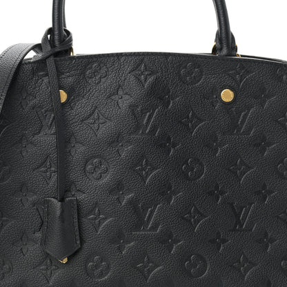 Louis Vuitton Empreinte Montaigne MM Black 8 of 11