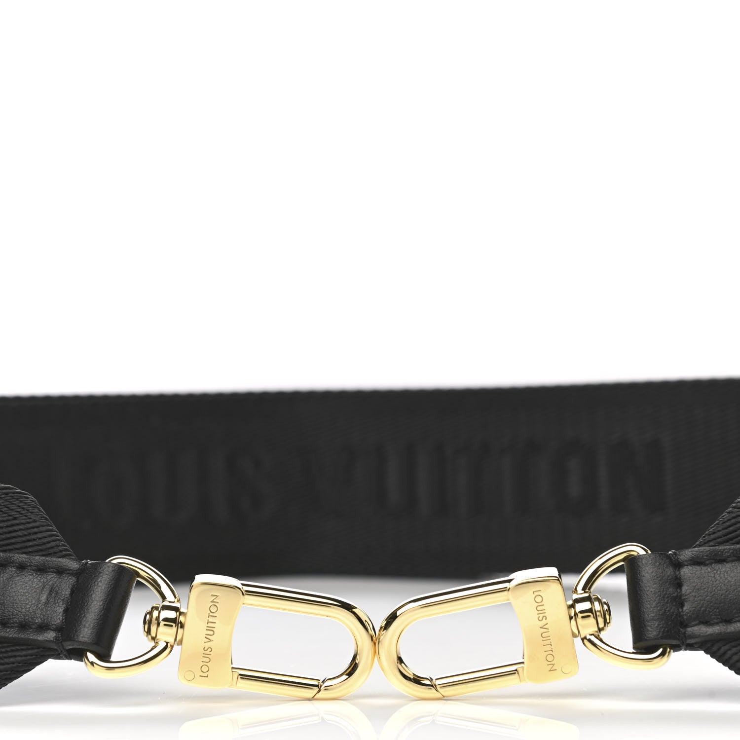 Louis Vuitton Nylon Petite Malle Souple Shoulder Strap Black 3 of 3